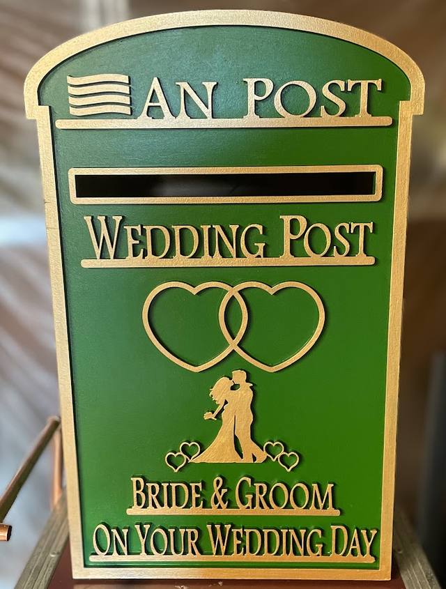 Green Irish Postbox