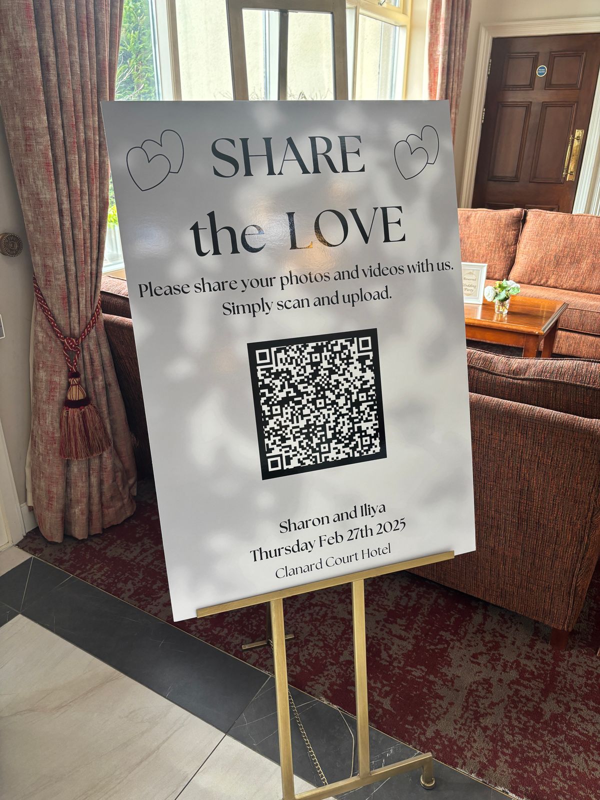 Framed and Printed QR Codes