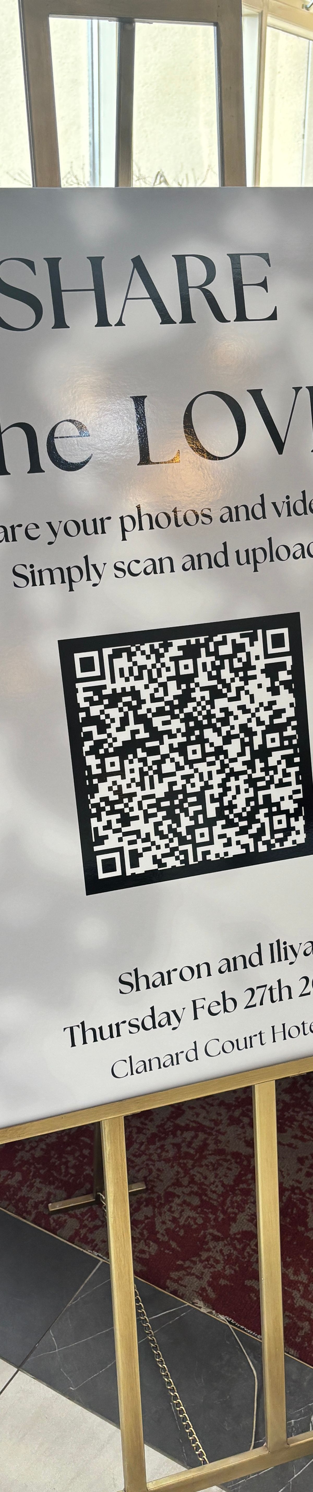Framed and Printed QR Codes