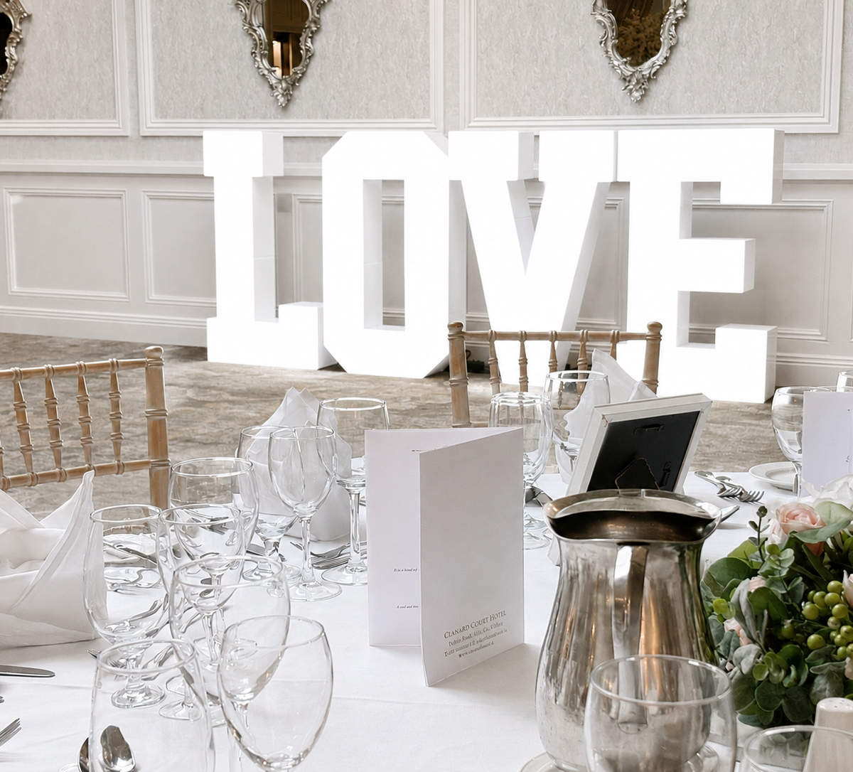 Love Marquee Letters