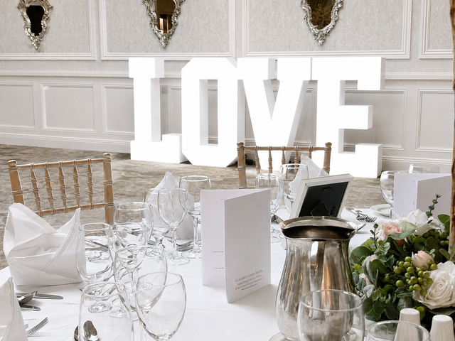 Love Marquee Letters