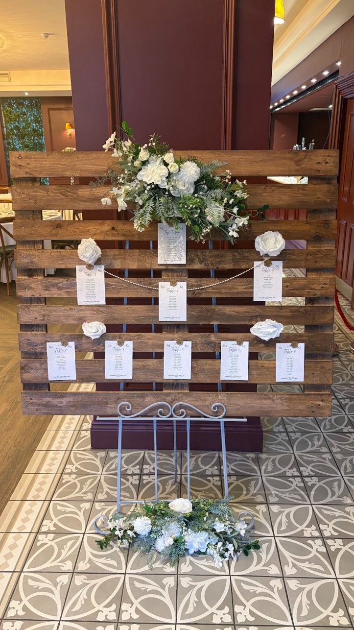 Rustic Pallet Table Plan