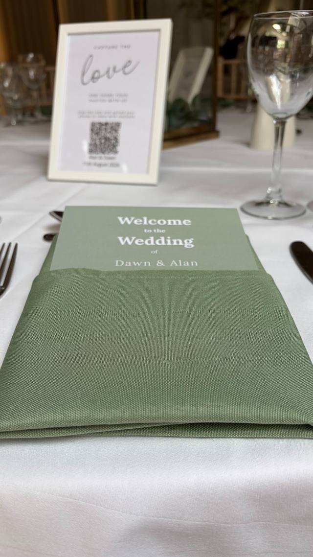 Personalied Menus