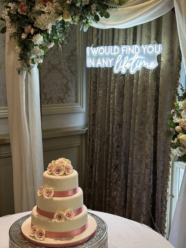 Neon sign better together romantic display